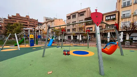 parque paseo invierno