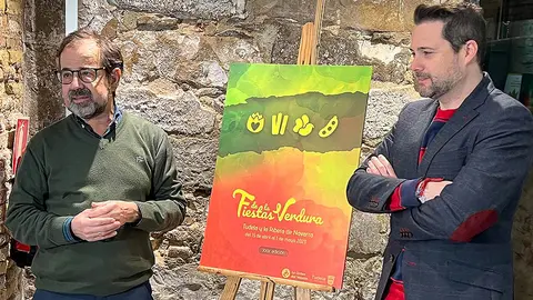 cartel fiestas verdura