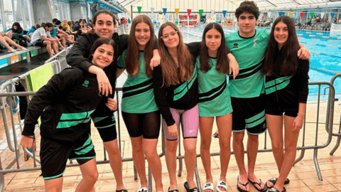 natacion cd campoamor categoria infantil