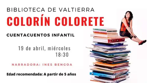 Cuentacuentos con Inés Bengoa en Valtierra