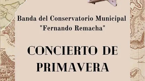 Conciertod e Primavera de la Banda del Conservatorio Municipal de Corella