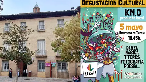 biblioteca tudela degustacion cultural KM0