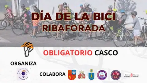 Día de la bici en Ribaforada 2023