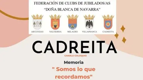 Charla coloquio Somos lo que recordamos en Cadreita