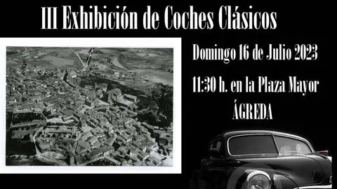 III Exhibición de Coches Clásicos en Ágreda 2023