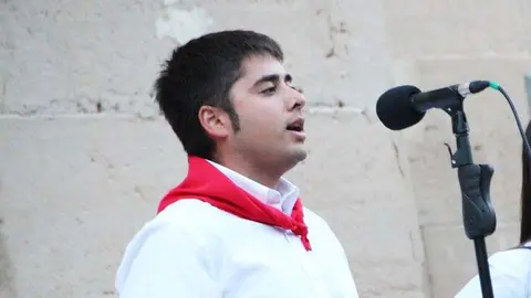 Óscar Zabalza Arias jotero de Tafalla