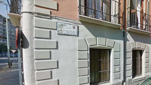 Calle Terraplén en Tudela