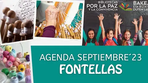 Agenda de Fontellas Septiembre 2023