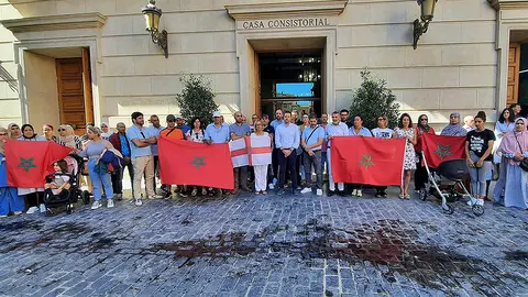 concentracion terremoto marruecos