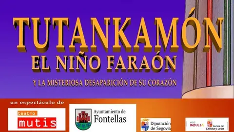 Teatro familiar Tutankamón, el niño faraón en Fontellas
