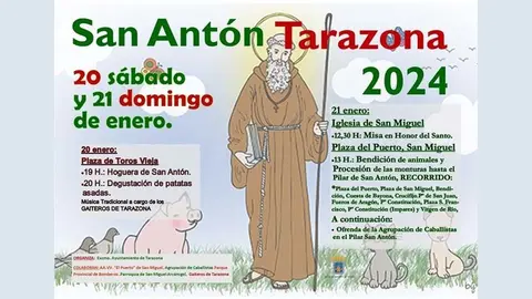 San Antón 2024 en Tarazona
