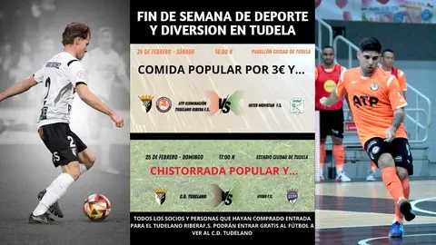 Fin de semana de deporte y diversión en Tudela con el Tudelano y el Tudelano Ribera Navarra