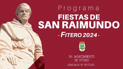 Programa Fiestas de San Raimundo 2024 en Fitero