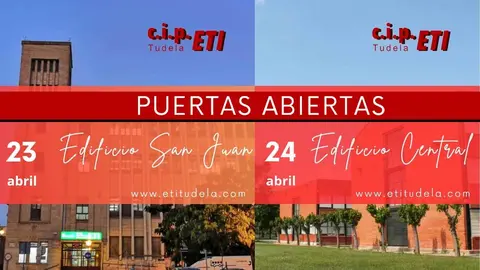Puertas Abiertas CIP ETI Tudela 2024