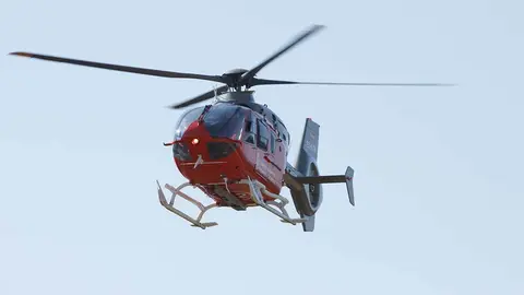 helicoptero medicalizado