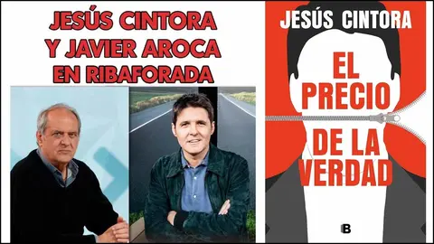 Jesús Cintora y Javier Aroca en Ribaforada