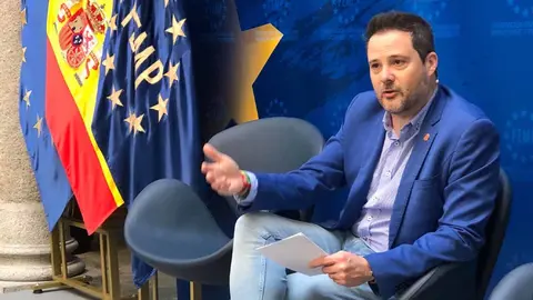 Alejandro Toquero en su intervención en Madrid con motivo del Día Mundial de las Telecomunicaciones