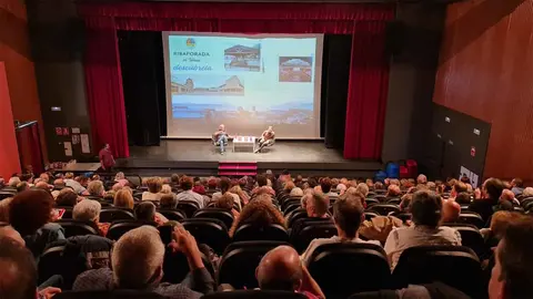 Jesús Cintora y Javier Aroca en Ribaforada (5)