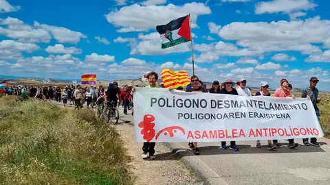 Marcha contra el Polígono de Tiro de Bardenas4