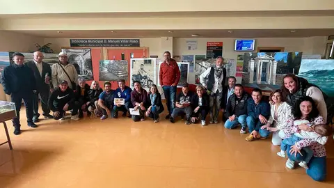 Participantes y jurado del I Concurso de Arte en el Moncayo