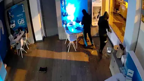 Robo en una tienda de telefonía movil de Calahorra