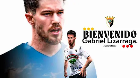 Gabriel Lizarraga, jugador del Tudelano
