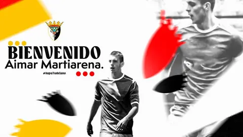 aimar martiarena, jugador del Tudelano
