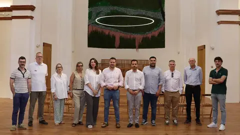 Inauguración de las obras de rehabilitación de la iglesia de San Nicolás en Tudela