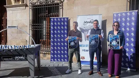 Presentación del I Torneo de Futbolín Ciudad de Tarazona