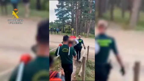 Auxilian a una senderista tras sufrir una caída en el Moncayo