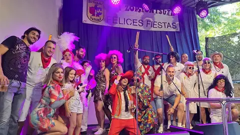 Participantes en el espectáculo 'No tienes vergüenza'