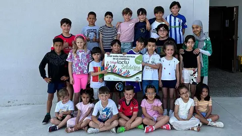 Alumnos del CPEIP Teresa Bertrán de Lis de Cadreita