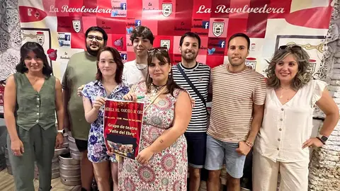 Presentación del programa de la Peña Revolvedera para las Fiestas de Santa Ana