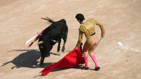 Torero realiza un pase