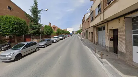 Carretera Alfaro de Tudela, Foto Google Maps