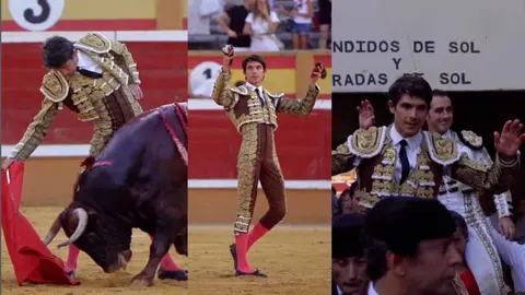 Sebastian Castellano, triunfador absoluto de la Feria Taurina de Santa Ana en Tudela 2024
