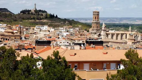 Plano general de viviendas en Tudela. Foto Jesús Marquina Arellano