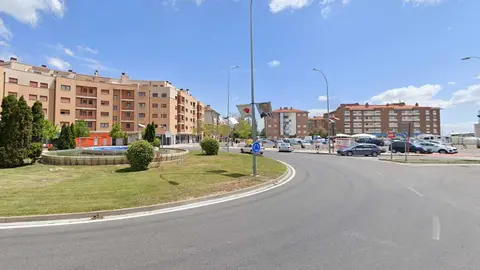 Imagen de archivo. Plaza Europa de Tudela. Foto Google Maps