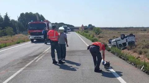 Accidente mortal en la carretera de Murchante