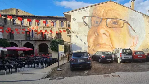 Plaza del Ayuntamiento de Arguedas, Navarra