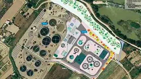Proyecto de planta centralizada de fangos de Tudela