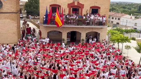 Cohete de las Fiestas de Murchante 2024