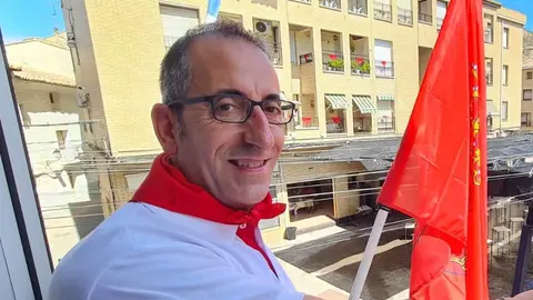 Alfonso Pérez Hualde, primer teniente de alcalde de Valtierra