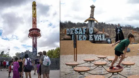 Dos nuevas atracciones inauguradas en Sendaviva para la temporada de verano de 2024