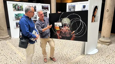 exposición Iván Benítez UNED Tudela