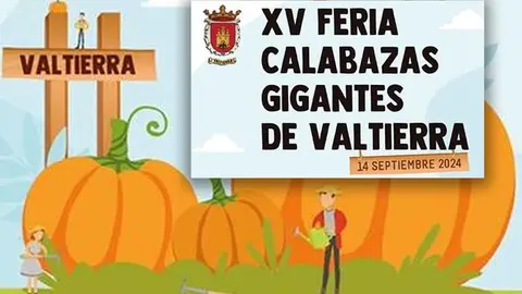 Programa Feria de la Calabaza Gigante de Valtierra 2024