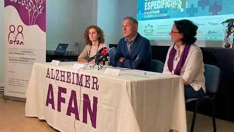Presentación de los actos de la Semana del Alzheimer de Navarra