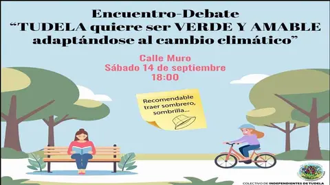 encuentro-debate en la calle Muro