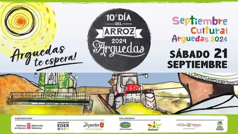 Programa del Día del Arroz de Arguedas 2024