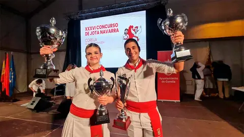 concurso de jota navarra de corella naiara ezquerro óscar zabalza